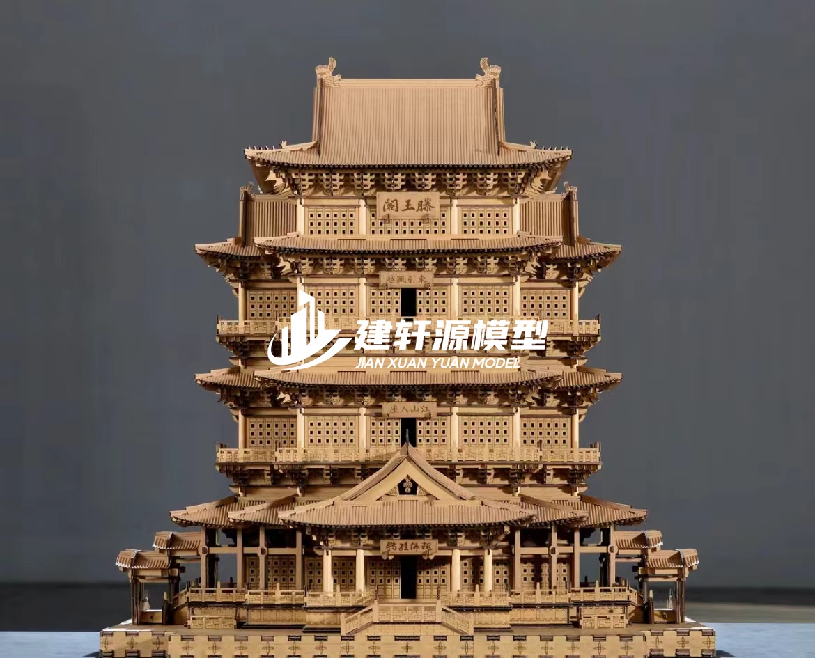 卧龙古建木质模型制作